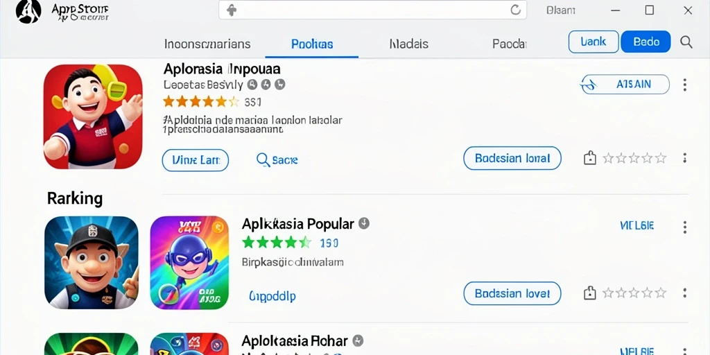 Tampilan antarmuka yang mudah digunakan.