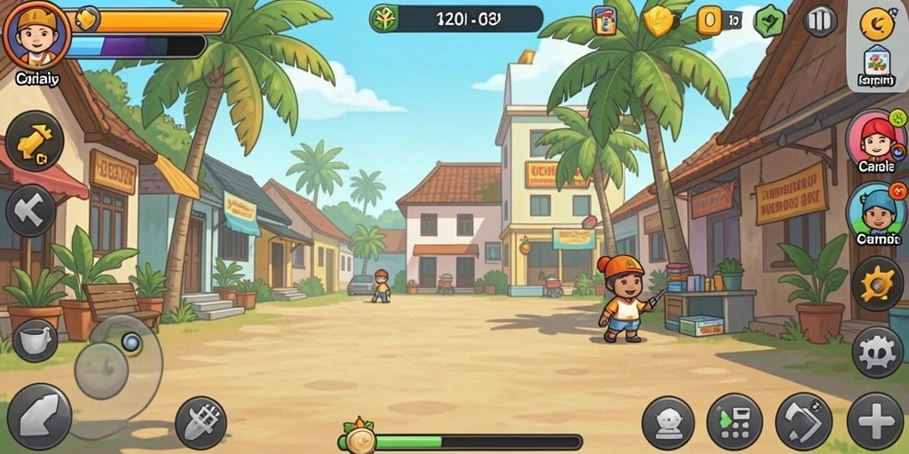 Gambar permainan slot dengan efek visual yang menawan.