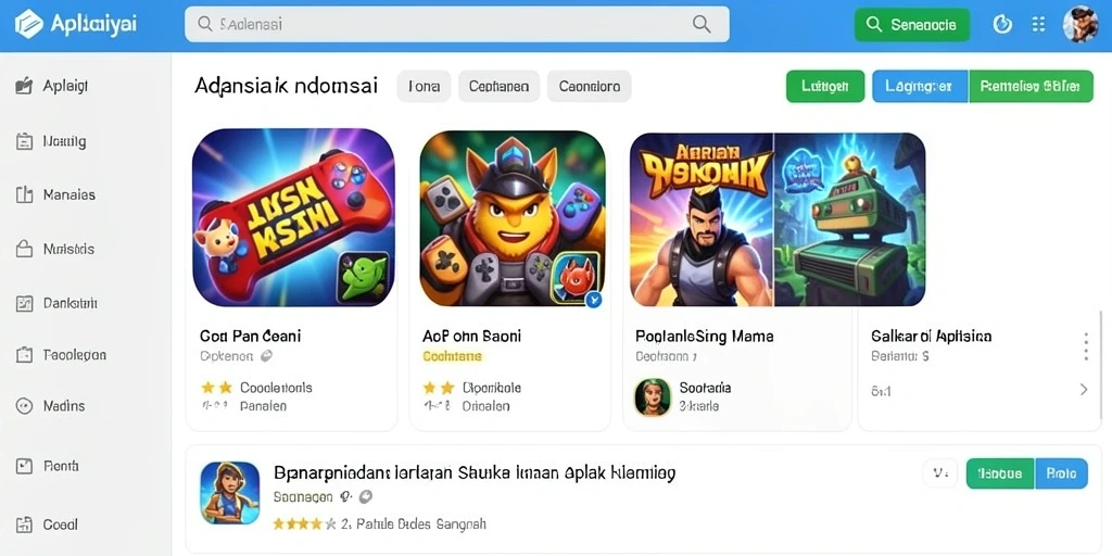 Tampilan antarmuka yang sederhana dan menarik.