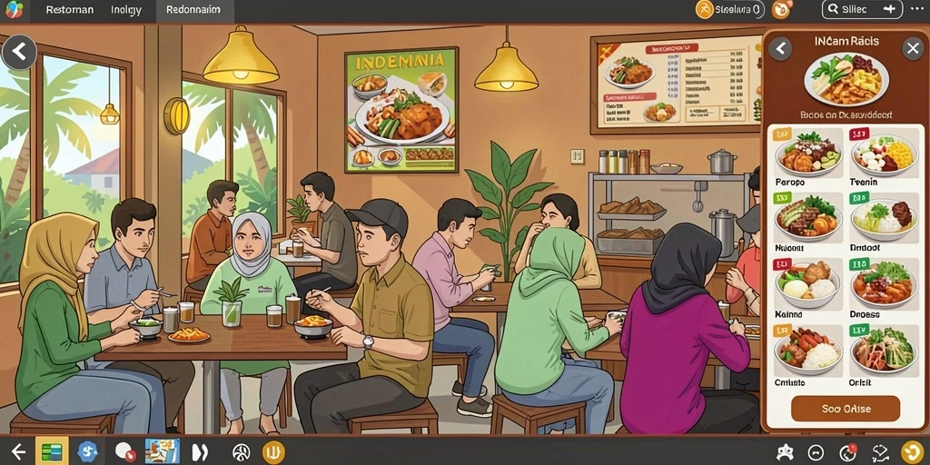 Tampilan antarmuka yang menarik dan mudah dinavigasi.