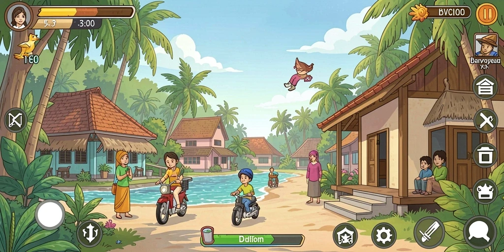 Tampilan antarmuka menarik dan user-friendly.