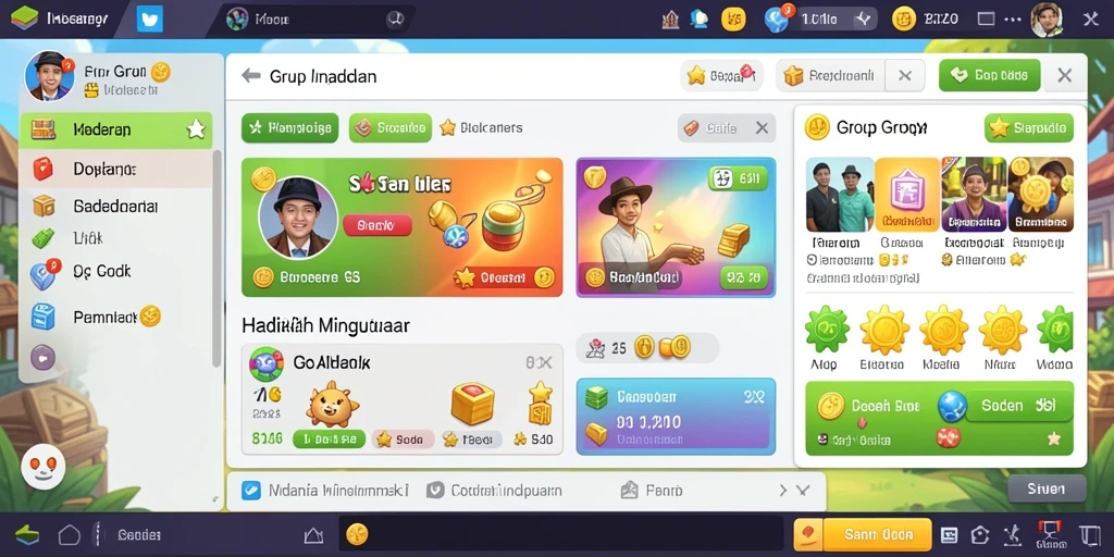 Tampilan antarmuka yang menarik dan user-friendly.
