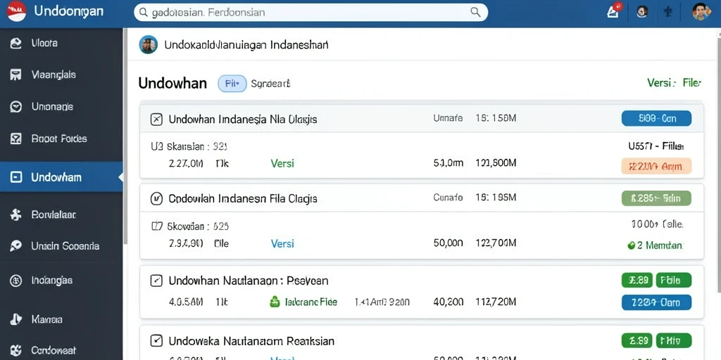 Tampilan antarmuka yang menarik dan user-friendly.