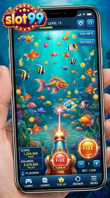 Galeri pratinjau visual slot99 build APK resmi terbaru